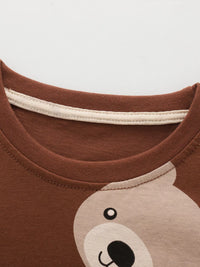 Kids Bear pajamas Set - Long Sleeve PJs