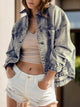 Pocketed Button Up Denim Jacket Trandify Deal