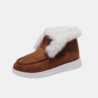 Furry Suede Snow Boots Trandify Deal