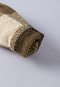 Plaid Button Up Flap Pocket Shacket Trandify Deal