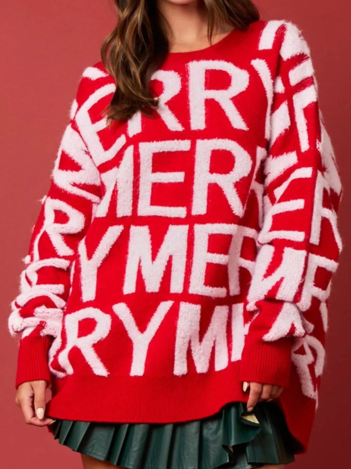 Women's Ugly Christmas Sweater | Oversized Festive Holiday Pullover