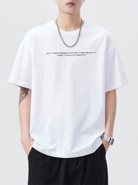 Men's plus size t-shirts for men in oversized regular fit, soft cotton spandex blend basic tee