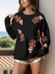 Sequin Gingerbread Man Long Sleeve Sweatshirt Trandify Deal