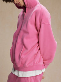 Athletic men’s zip hoodie – breathable winter layering essential