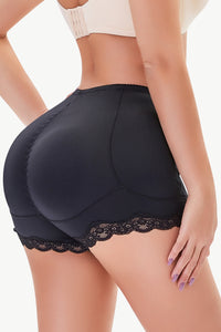 High Waist Seamless Shapewear Shorts with Lace Trim – Trandifydeal