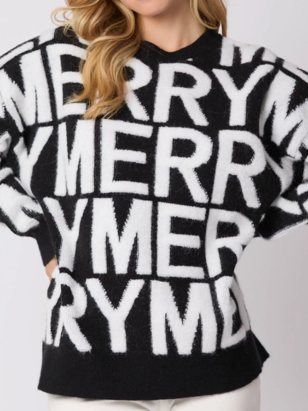 Women's Ugly Christmas Sweater | Oversized Festive Holiday Pullover
