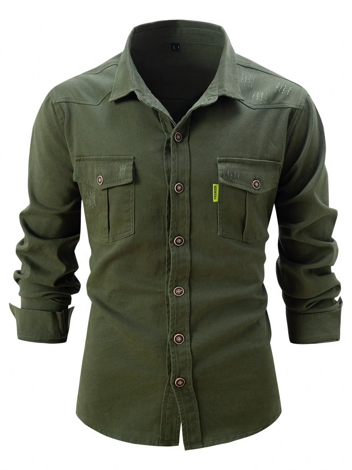 Comfortable Cotton Blend Dress Shirt for Big & Tall Men – Trendy 2025 Style