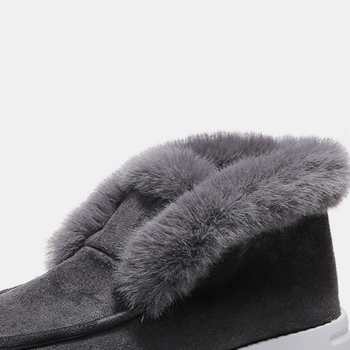 Furry Suede Snow Boots Trandify Deal