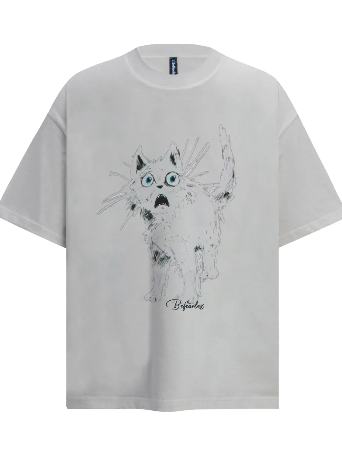 Men’s slim fit cotton t-shirt in gray – soft casual tee for streetwear