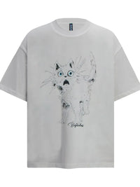 Men’s slim fit cotton t-shirt in gray – soft casual tee for streetwear