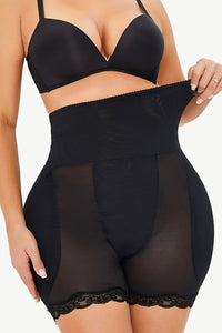 Seamless Pull-On Slimming Shorts with Lace Trim – Trandifydeal