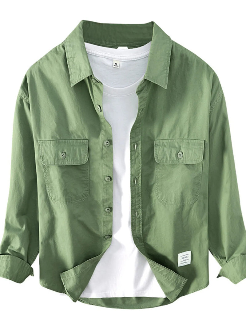 Casual & Formal Plus Size Men’s Shirt – Stretch Comfort Fit for Office or Weekend Wear