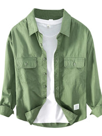 Casual & Formal Plus Size Men’s Shirt – Stretch Comfort Fit for Office or Weekend Wear