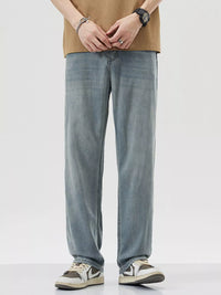 Men's Wide Leg Jeans | 70s Retro Style | Comfort Stretch