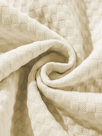 Drawstring Half Button Long Sleeve Hoodie Trandify Deal