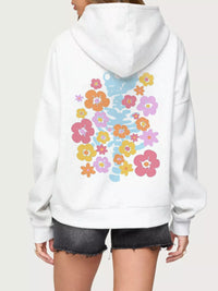 Women's Oversized Graphic Hoodie Drop Shoulder Sweatshirt