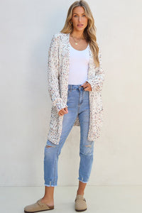 Open Front Long Sleeve Cardigan Trandify Deal
