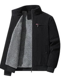 Plus Size Sherpa Jacket for Men | Corduroy Bomber