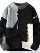 Oversized Chunky Knit Sweater for Men – Trendy Casual Warm Wear