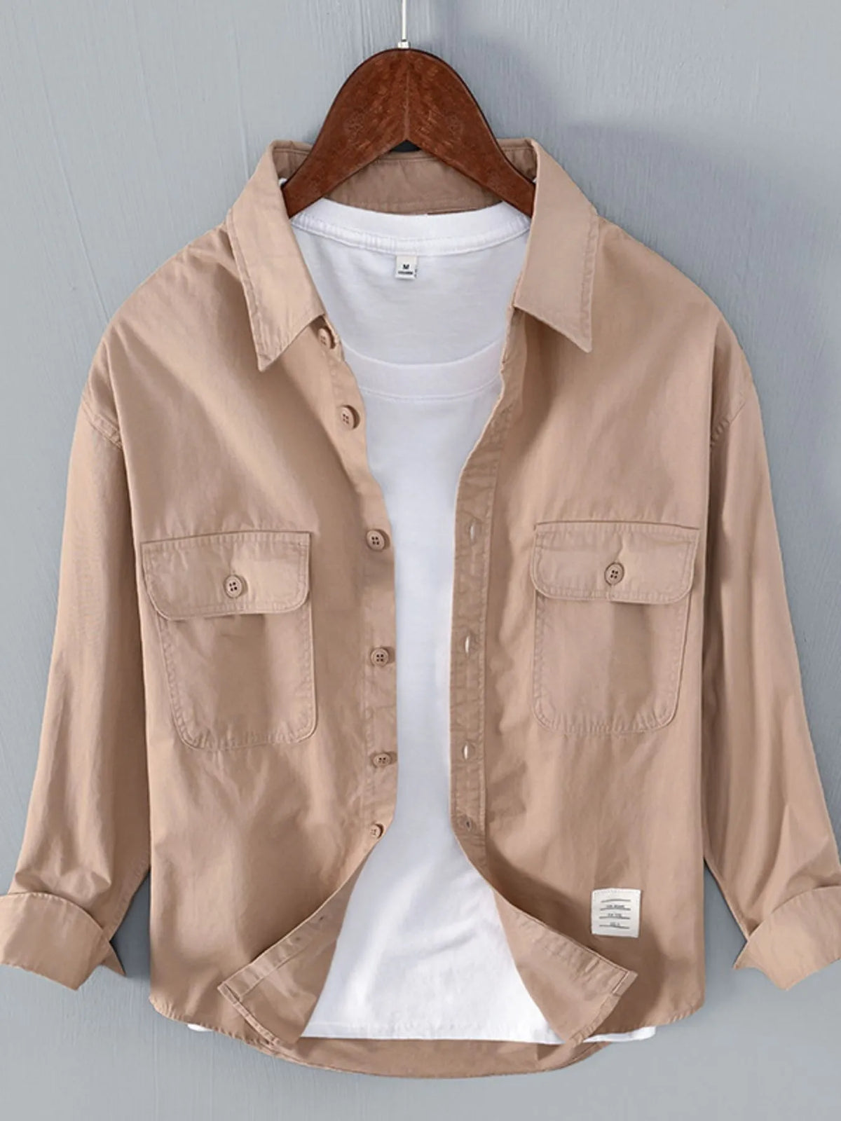 Casual & Formal Plus Size Men’s Shirt – Stretch Comfort Fit for Office or Weekend Wear