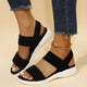 Rubber Open Toe Low Heel Sandals Trandify Deal