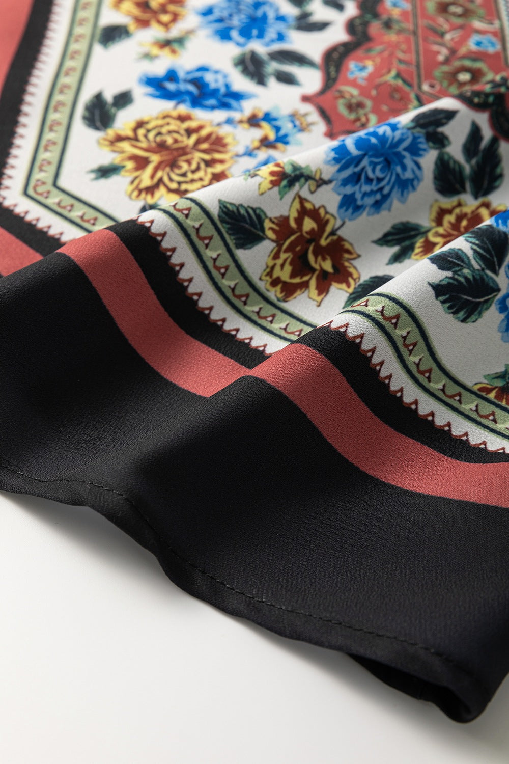 Women’s Floral Chevron Cami Top – Trendy Summer Blouse for Casual Outfits