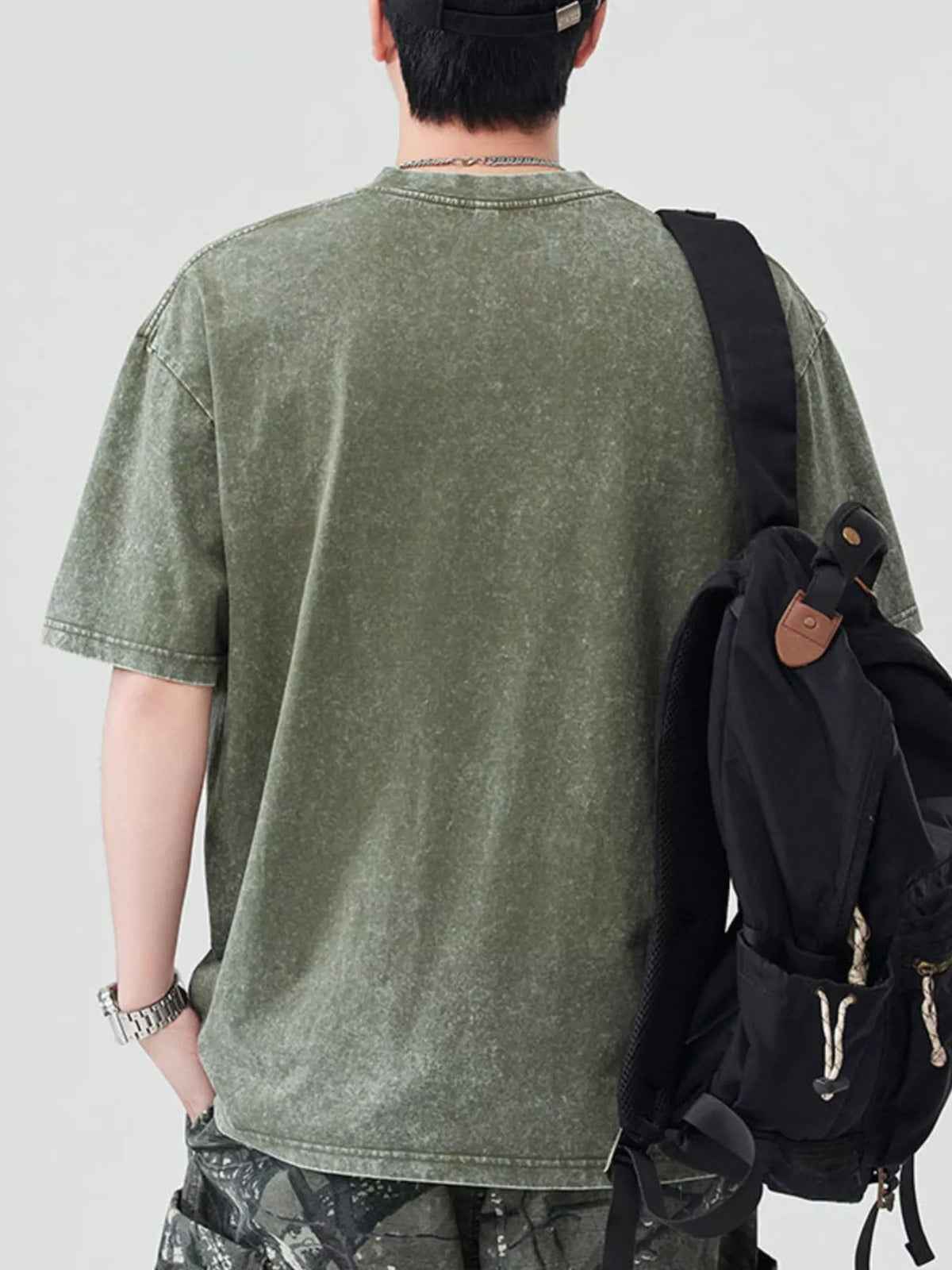 Men's Oversized Cotton T-Shirt | Heavyweight Graphic Tee