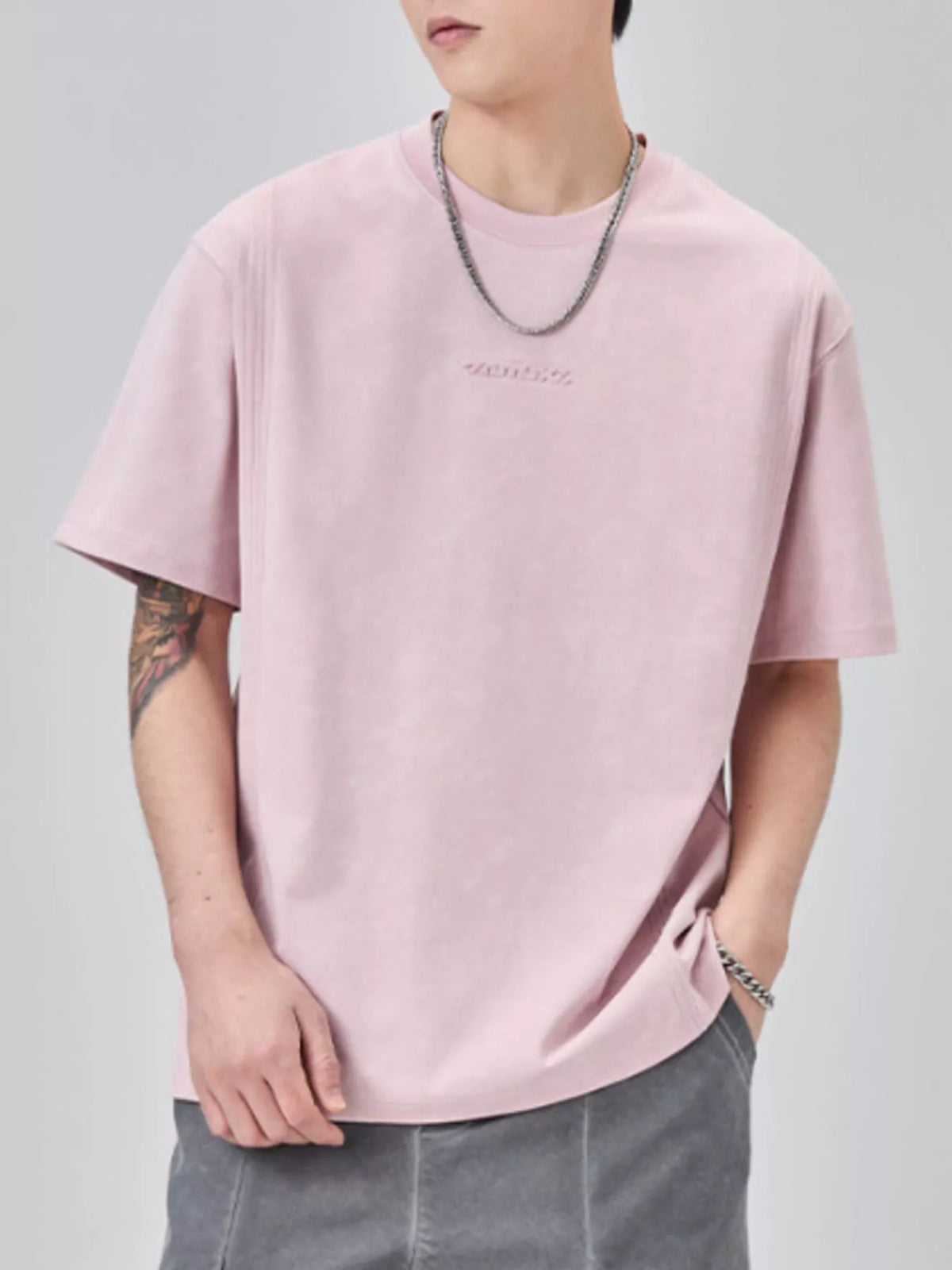 Men's Oversized Cotton T-Shirt | Comfort Plus Size Tee