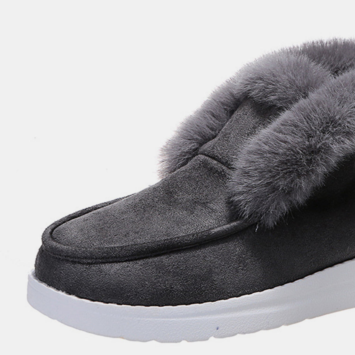 Furry Suede Snow Boots Trandify Deal