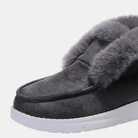 Furry Suede Snow Boots Trandify Deal