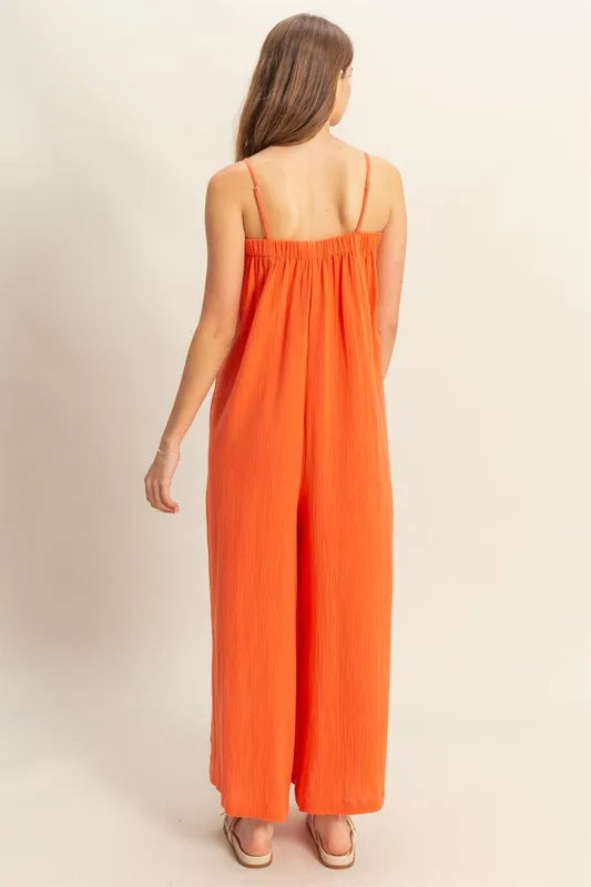 Casual Flowy Romper – Beachwear & Boho Fashion – TrandifyDeal