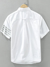 Men’s Plus Size Short Sleeve Button-Up Shirt – Big & Tall Hawaiian Summer Shirt – Casual & Formal Wear