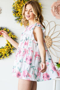 Heimish round-neck ruffled tunic – casual plus-size women’s top – free shipping USA