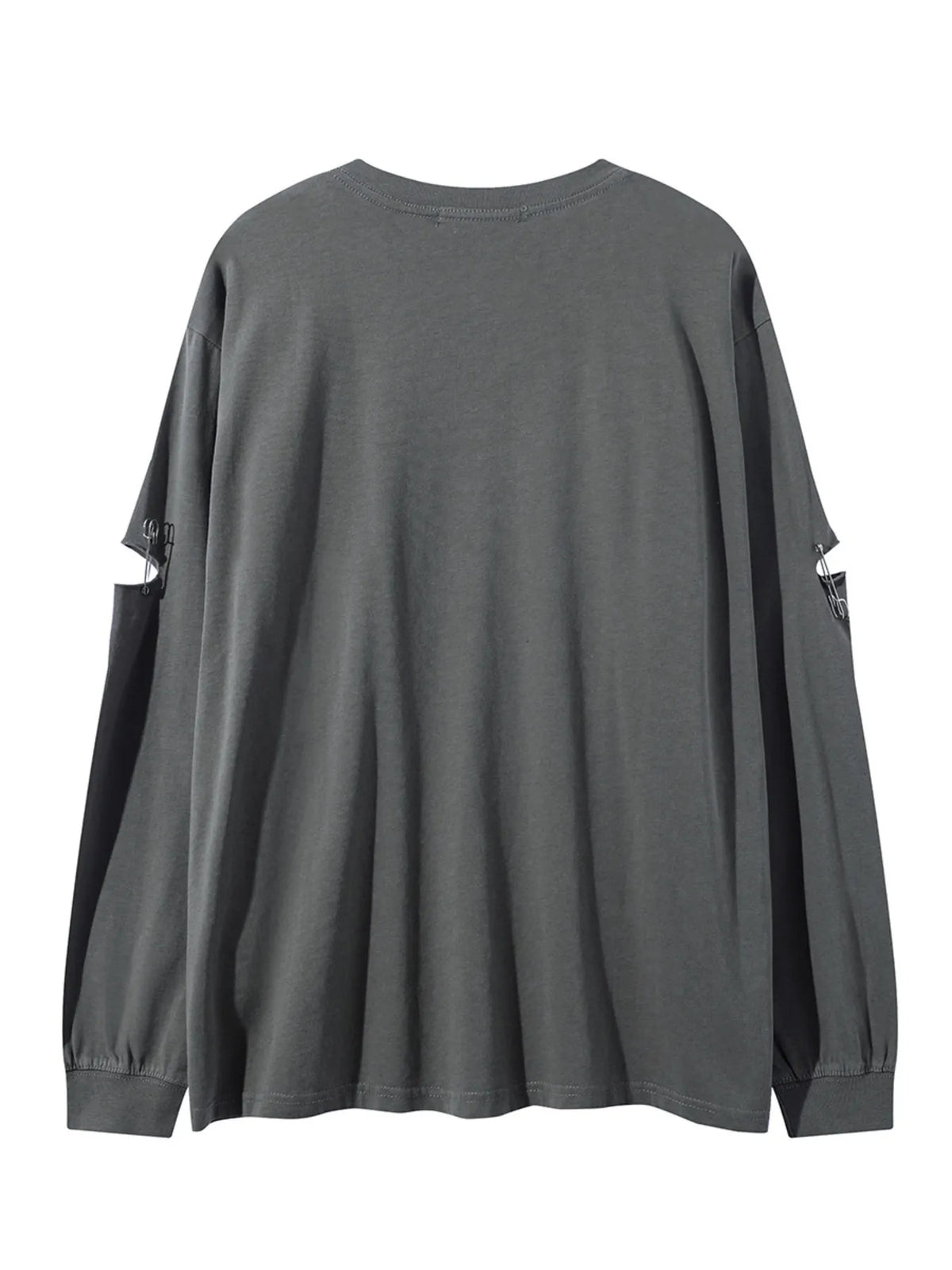 Men’s Distressed Vintage Tee – Soft Long Sleeve Crewneck | Free Shipping