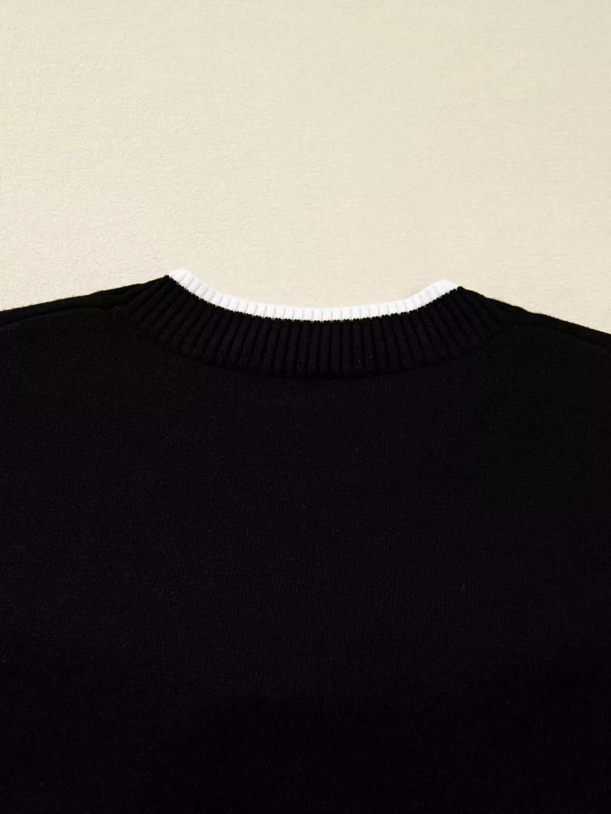 Holiday Bow Sweater | Women's Cropped Christmas Top