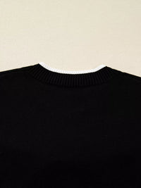 Holiday Bow Sweater | Women's Cropped Christmas Top