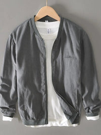 Men’s Plus Size Zip-Up Hoodie Jacket for Big & Tall – Lightweight Long Sleeve Casual Outerwear