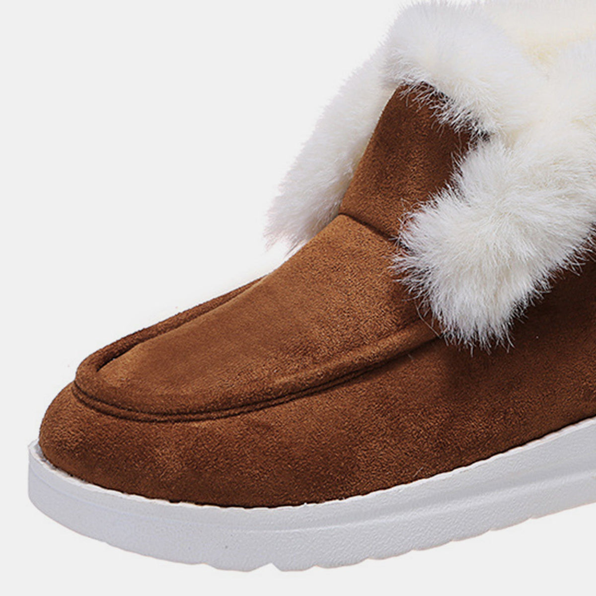 Furry Suede Snow Boots Trandify Deal