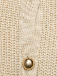 Women's Bow Button Up Long Sleeve Cardigan