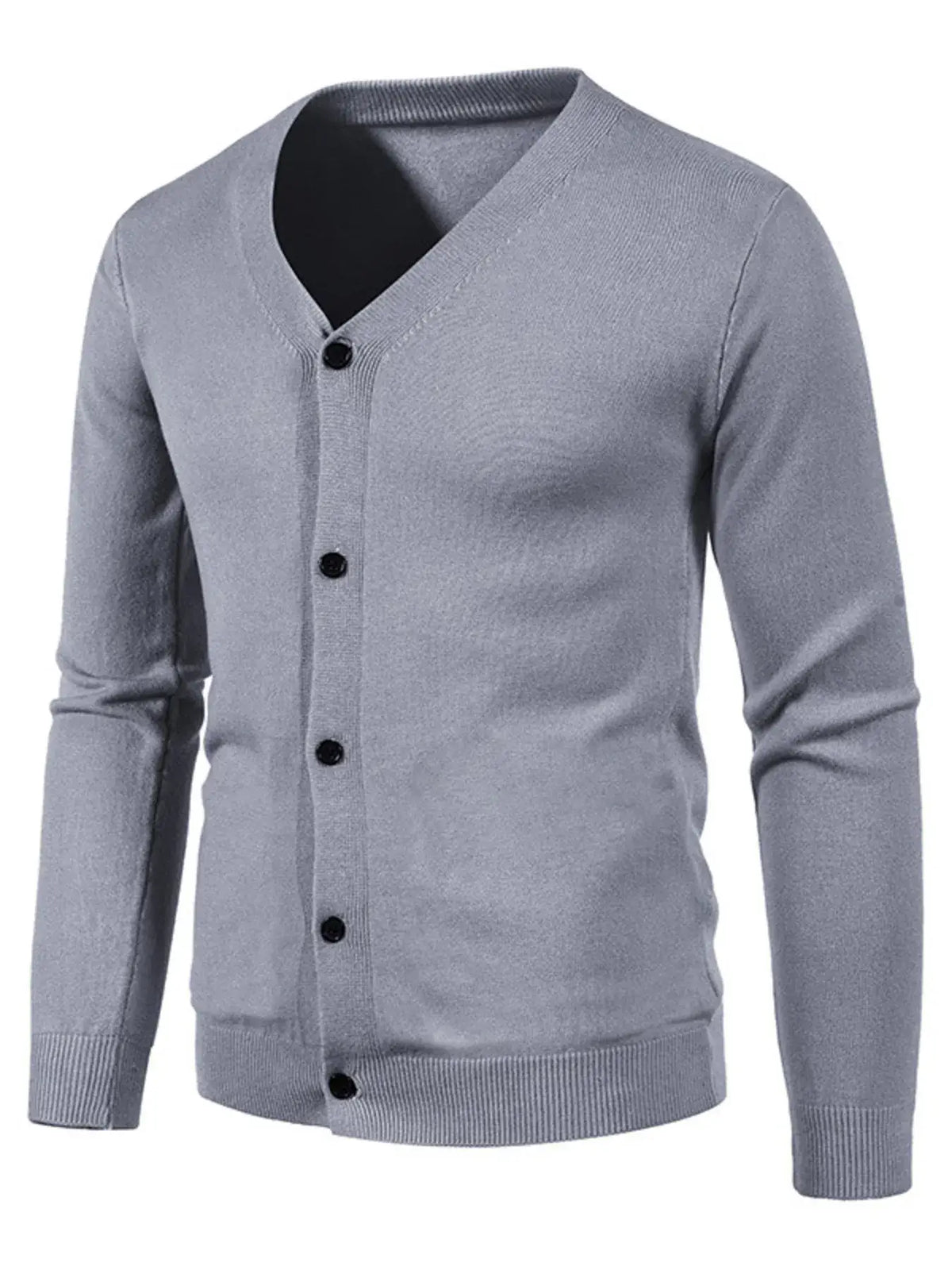 Stylish Oversized Men’s Cardigan – Soft Layering Sweater for Fall