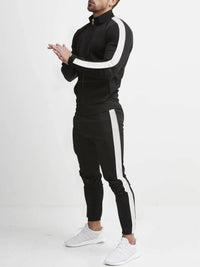 Plus Size Men’s Gym Outfit – Breathable Tracksuit for Running & Lounge Wear