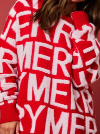 Women's Ugly Christmas Sweater | Oversized Festive Holiday Pullover