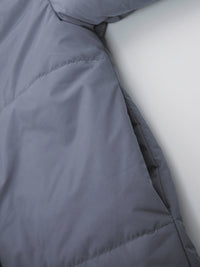 Puffer Long Sleeve Winter Coat with Belt Trandify Deal