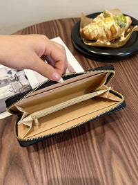 PU Leather Solid Color Wallet Trandify deal