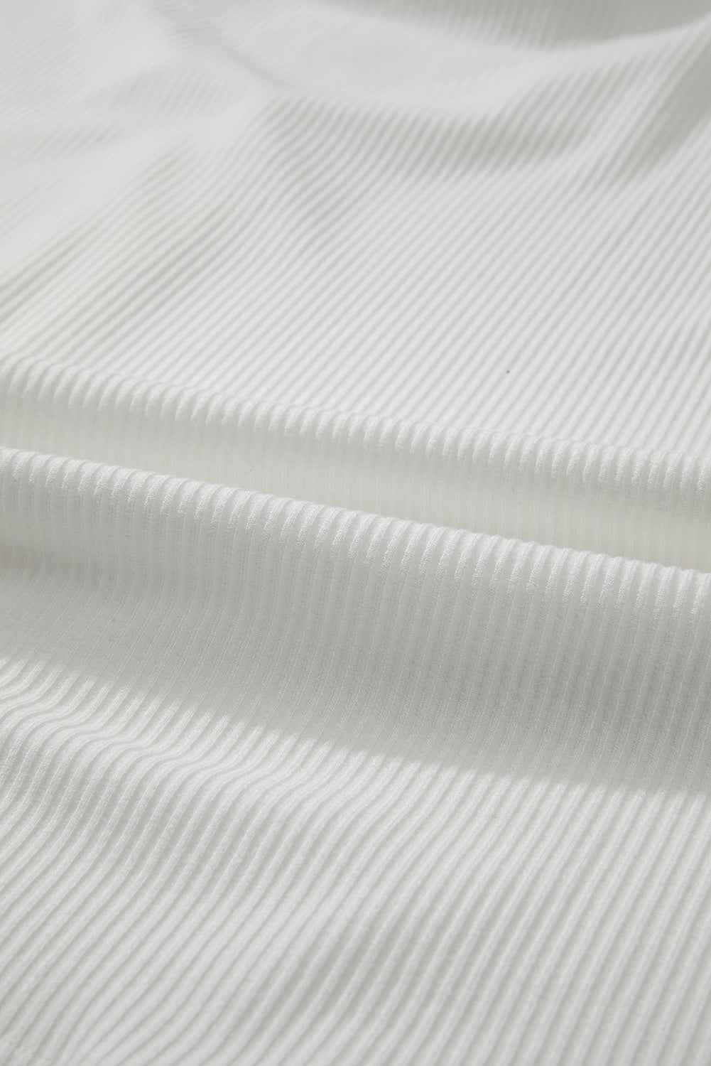 Lace Detail Drop Sleeve Ribbed Top Trandify Deal