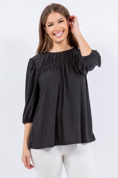 Elegant Celeste Bow Top for Women – Office & Casual Chic Outfit
