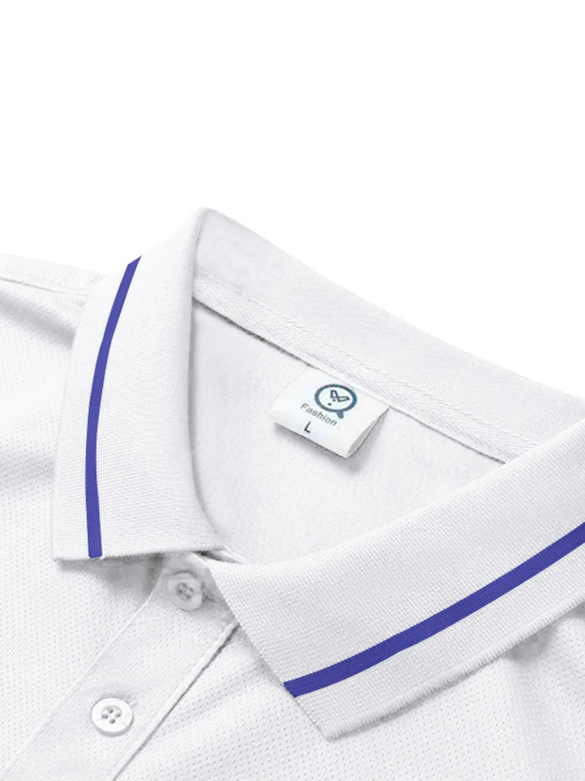 Plus size men’s collared polo – moisture-wicking fabric for golf & casual wear