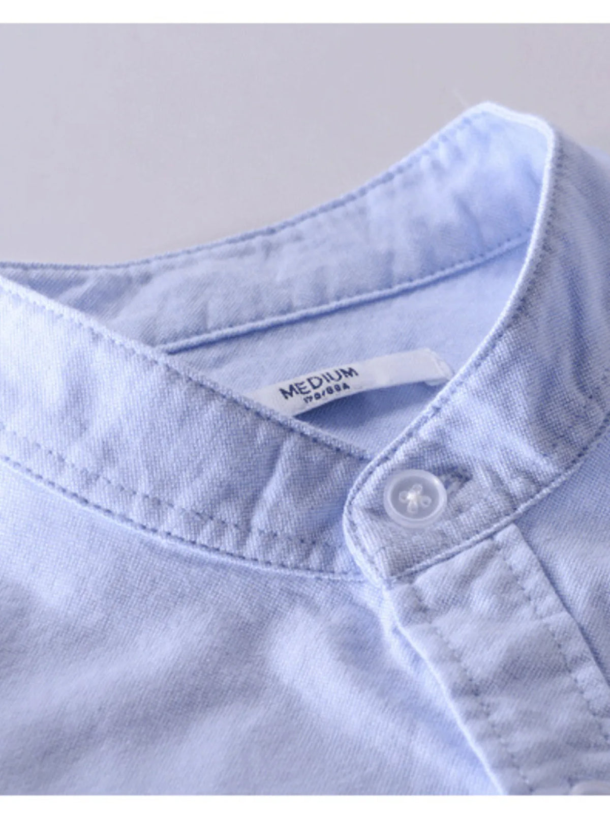 Plus size men’s button-up long sleeve shirt in slim fit for office and casual wear