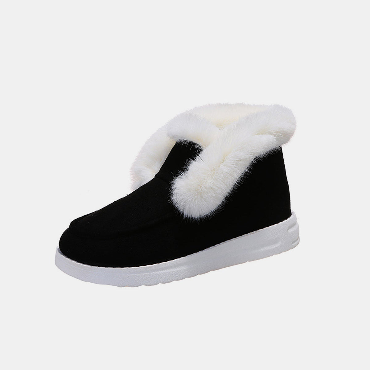Furry Suede Snow Boots Trandify Deal