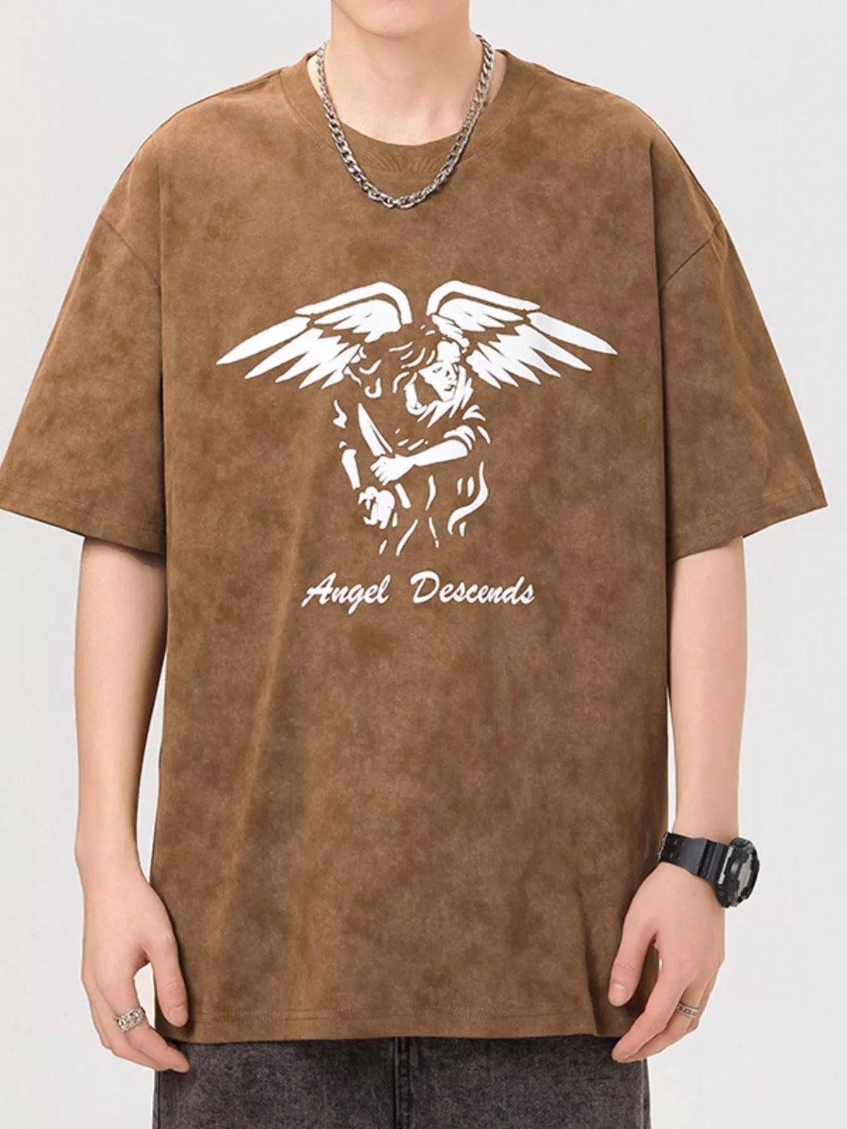 Men's Plus Size Graphic T-Shirt | 100% Cotton Oversized Tee